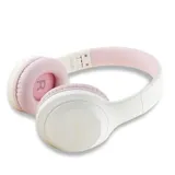 Guess Bluetooth Wireless Headphones On-Ear BI-Color Printed Gold Logo white pink – Bild 3