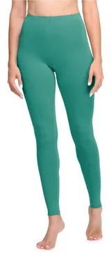 Ladeheid Damen Lange Leggings Elastischer Bund Lang Baumwolle XS-4XL – Bild 1