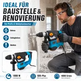 Bohrhammer Meißelhammer Schlagbohrer Schlagbohrmaschine SDS+ 1800W BITUXX – Bild 3