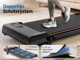 Laufband elektrisch Walking Pad LCD mit 8% Steigung für Zuhause Untertisch 130KG – Bild 20