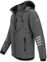 Arctic Seven Herren Designer Softshell Funktions Outdoor Regen Jacke Sport AS301 – Bild 2