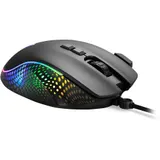 Sharkoon SHARK Force 3, Gaming-Maus, optisch, 12800dpi, USB, 8 Tasten, schwarz – Bild 4