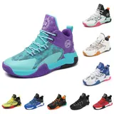 Basketballschuhe Jungen Mädchen Turnschuhe Outdoor Sportschuhe Kinder Sneaker – Bild 3