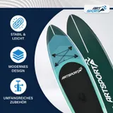 Stand Up Paddling Board Blue Wave SUP Board Komplett Set Zubehör - Sehr Gut – Bild 3