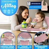 KIDUKU® Hochstuhl Baby 3in1 Kinderstuhl Kinderhochstuhl mit Liegefunktion Tisch – Bild 4
