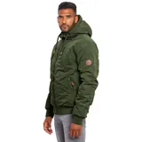 A. Salvarini Herren Winter Jacke Winterjacke warm Kapuze Teddyfell AS320 NEU – Bild 2