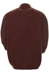 Kitaro Pullover Troyer Strick Pulli Stehkragen Wolle Knit Zip Herren Plusgröße – Bild 2