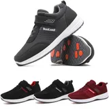 Herren Damen Sneaker Sportschuhe Turnschuhe Laufschuhe Freizeit Klettverschluss  – Bild 13