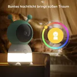 2K3MP 5 Zoll Babyphone mit 2 Kamera H.264 10mNachtsichtgerät Geräuschüberwachung – Bild 2