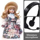 50 Pcs Miniatur-Headset Mit Mikrofon Spielzeug Puppenhauszubehör -Mikrofon – Bild 9