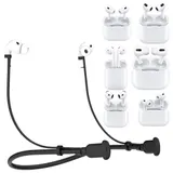 Silikon Anti verloren Armband für AirPods Nackenbügel Sichere Verbindung währ – Bild 4