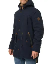 Indicode Herren Winterjacke Barge-Herrenjacke Parka Wintermantel Kapuze Männer – Bild 4