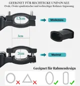 Fahrradständer Mountainbike MTB Fahrrad Ständer Bike Stand 24 26 27,5 29 Zoll – Bild 2