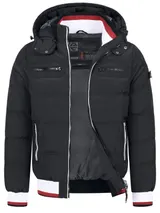 Indicode Herren Winterjacke Marlon-Jacke Steppjacke Kapuze Daunen Optik Männer – Bild 1
