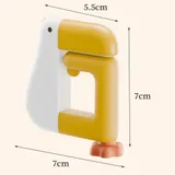 ABS Entenform abnehmbarer Tischhaken rutschfest Handtasche Aufhänger 7x7x5,5cm – Bild 10