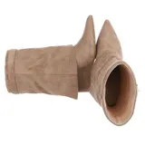 Damen Stiefeletten mit Reißverschluss Ital-Design 7177 in Hellbraun – Bild 2