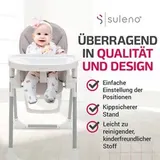 Kinderhochstuhl klappbar Babystuhl Kinderstuhl Babyhochstuhl ab Geburt mit Tisch – Bild 3