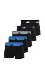 ADIDAS ACTIVE FLEX COTTON 5PK TRUNK Herren Boxershorts – Bild 1
