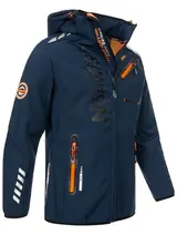 Geographical Norway Herren Übegangs Jacke Softshell Regen Outdoor Frühlingsjacke – Bild 3