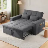 3-in-1 Schlafsofa ausziehbar,Sofa 2 sitzer mit Schlaffunktion – Bild 1