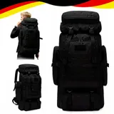 80L großer Wanderrucksack Reiserucksack Trekking Rucksack wasserabweisend – Bild 2