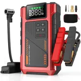 Eigotrav 6000A Starthilfe Ladegerät Booster Power-Bank mit 150PSI Luftkompressor – Bild 2