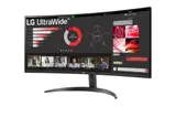 LG 34WR50QK‑B 34" UltraWide Curved QHD Monitor mit 3440x1440, 100Hz & HDR10 – Bild 2