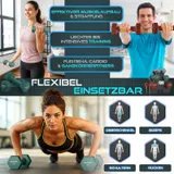 RE:SPORT® Hantel Set 3 Paar Neopren Kurzhanteln Hanteln Krafttraining Fitness – Bild 8