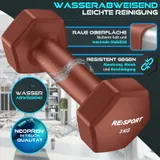 RE:SPORT® Hantel Set 3 Paar Neopren Kurzhanteln Hanteln Krafttraining Fitness – Bild 5