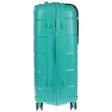 XL Koffer Reisekoffer Travel Hartschalenkoffer Reisen Grün 48x75x28 cm 100 L – Bild 6