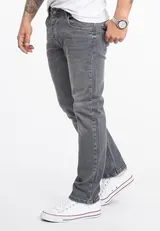 Herren Jeans Hose Grau Rock Creek Jeanshose Regular Fit Stonewashed RC-2276 NEU – Bild 3