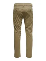 Herren ONLY & SONS Chino Hose Basic Slim Fit Pants ONSPETE Baumwolle Twill – Bild 7