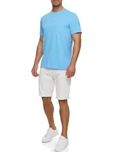 Indicode Herren T-Shirt INSprings-Rundhals Brusttasche Männer Shirt Sommershirt – Bild 6