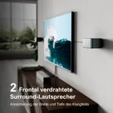 Ultimea Poseidon D80 Soundbar-Subwoofer 7.1-Kanal Lautsprecher-Kit, Dolby Atmos – Bild 4