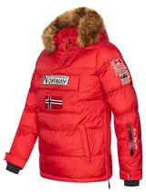 Geographical Norway Herren Jacke Anorak Windbreaker Winterjacke Kapuze H-365 NEU – Bild 2