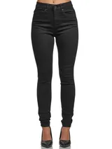 Tazzio Jeans Damen High Waist Skinny Fit Jeanshose Stretch Denim Hose – Bild 1