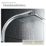 Duschsystem Regendusche Duschset mit Handbrause Seifenablage Duscharmatur Dusche – Bild 8