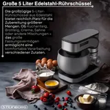 Küchenmaschine mit Waage Rührmaschine Teigmaschine Teigkneter Knetmaschine – Bild 5