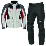 Herren Motorrad Jacke und Hose Textil Kombi Motorrad Kombi Motorradbekleidung – Bild 1