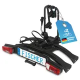 FISCHER Kupplungs Fahrradträger RoadLine Black 2 E-Bikes 60kg Fahrräder klappbar – Bild 1