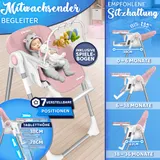 KIDUKU® Hochstuhl Baby 3in1 Kinderstuhl Kinderhochstuhl mit Liegefunktion Tisch – Bild 2
