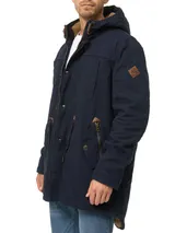 Indicode Herren Winterjacke Barge-Herrenjacke Parka Wintermantel Kapuze Männer – Bild 2