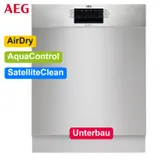 AEG Unterbau Geschirrspüler 60cm Edelstahl Spülmaschine SatelliteClean AirDry – Bild 1
