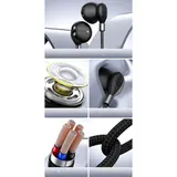 3,5 mm Kabelgebundene In Ear Magnetische Kopfhörer mit Mikrofon für Gaming Liv – Bild 3
