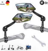 Fahrradspiegel E-Bike Rückspiegel Spiegel Fahrrad 1 Paar Rechts+Links MTB City – Bild 1