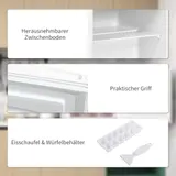 Mini-Gefrierschrank 35 L Gefrierbox -14 bis -24℃ 5-stufige Temperaturregelung – Bild 8