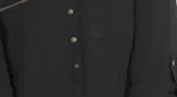 Damen Bluse schwarz Langarm V-Ausschnitt +Reißverschluss Größe 38 - 56 neu 65359 – Bild 5