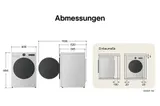 LG F4WR701YB Waschmaschine 11 kg Schwarz A‑10% AI DD TurboWash360° – Bild 4