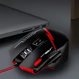 Gaming Maus Optische 8 Tasten 2500DPI MSDS 7 Farbe Gamer Mouse USB PC Computer – Bild 9