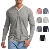 Indicode Herren Langarmshirt INColeson-Longsleeve Shirt Baumwolle Männershirt – Bild 7